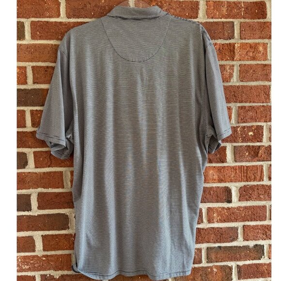 Toad&Co Striped Polo Shirt Men’s XXL Organic Cotton Blend Short Sleeve - Picture 6 of 6